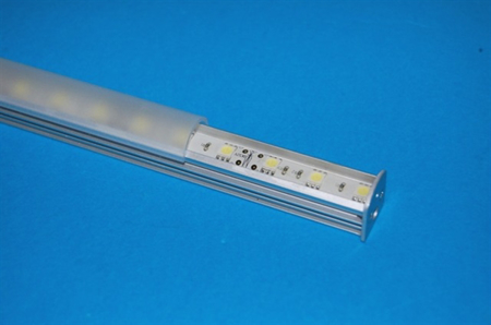 Εικόνα από Προφίλ LED  TRIDONIC Z221 Αλουμινίου με αμμοβολημένο καπάκι