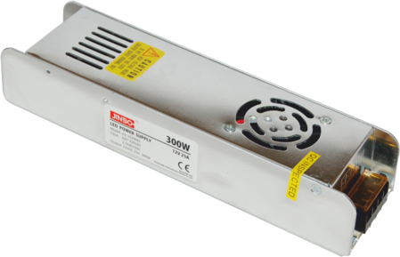 12V-300W RACK TYPE SLIM IP20