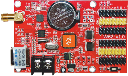 HD-W62 LED Display Controller Card WiFi & USB control