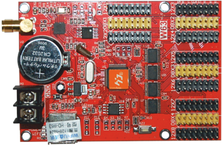 HD-W63 LED Display Controller Card WiFi & USB control 