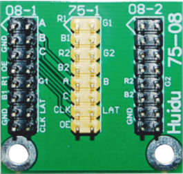 HUB08-HUB75 Display Controller Card 