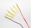 Καλωδιωμένα LED 5mm υψηλής φωτεινότητας σε εξάδα BLUE 50°