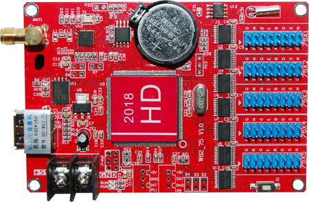 HD-W62-75 LED Display Controller Card WiFi & USB control
