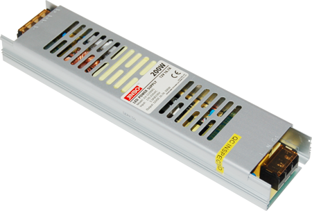 12V-200W RACK TYPE SLIM JINBO