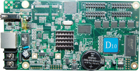 HD-D10 LED Display Controller Full Color&Video Card