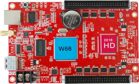 HD-W66 LED Display Controller Card WiFi & USB control 