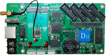 HD-D15 LED Display Controller Full Color&Video Card 