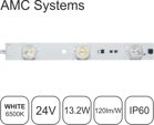 LED BAR SEM 6 LED 44cm
