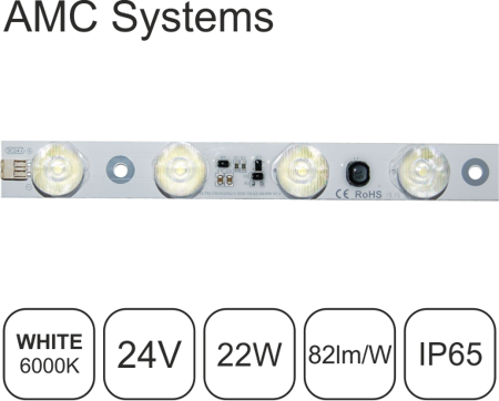LED BAR SEM 10 LED 50cm