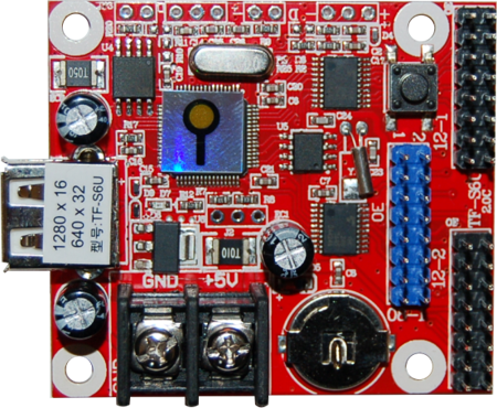 TF-S6U LED Display Controller Card USB control