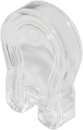 Decor Profile Led End Cap Διαφανές