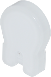 Decor Profile Led End Cap White