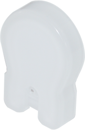 Decor Profile Led End Cap White