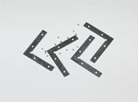 Γωνιακός Συνδετήρας Προφίλ Αλουμινίου Light Box 2cm