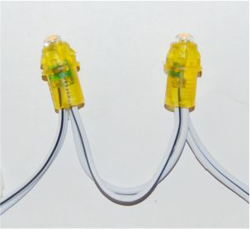  LED PIXEL 9mm YELLOW