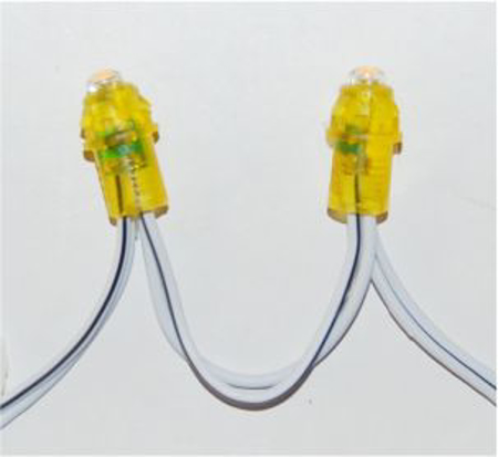 LED PIXEL 9mm YELLOW