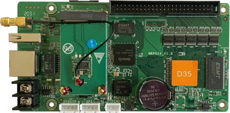 HD-D35 LED Display Controller Full Color&Video Card