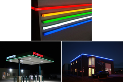 Picture for category Colored Led Decor Profile Outdoor for Perimetric Shop Lighting (5 products)