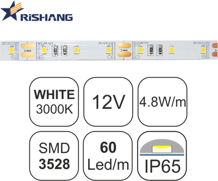 ΤΑΙΝΙΑ W30-4,8W-RS-12V-IP65