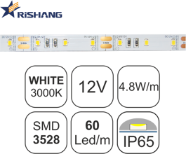 ΤΑΙΝΙΑ W30-4,8W-RS-12V-IP65