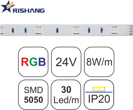 TAINIA RGB-8W-RS-24V-IP20