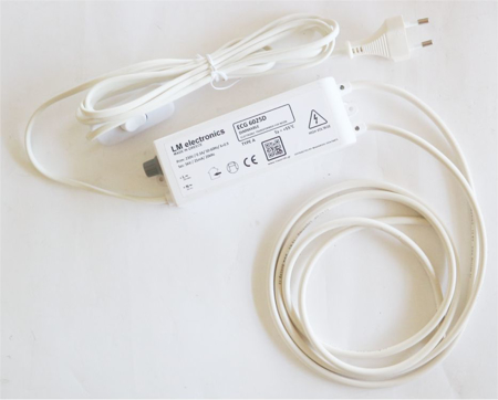 Τροφοδοτικό NEON LM ECG-6025D White Cables