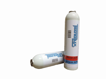Αέριο  μίξης Neon-Argon  12lt ,  TECNOLUX