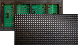 Picture of P10 DIP panel 32x16cm  L-light  - L03 GREEN