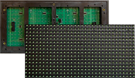 Εικόνα από P10 DIP panel 32x16cm  L-light  - L03 GREEN