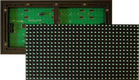Picture of P10 DIP panel 32x16cm FOCONO -FCN2 GREEN