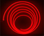 Εικόνα της NEON Flex  RED 12V-8W/m-6mm - Λευκή σιλικόνη - RISHANG