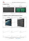 Picture of P8 RGB  SMD panel 32x16cm QIANGLI-QL5P8 RGB