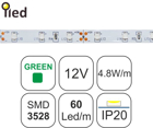 Picture of TAINIA GREEN-4.8W-IK-12V-60led-IP20
