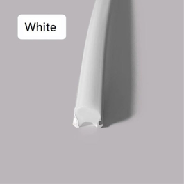 Εικόνα της 6mm FREZ κορδόνι σιλικόνης - White