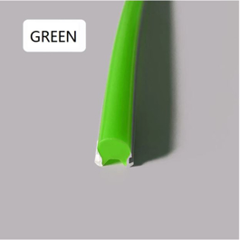 Εικόνα της 6mm FREZ κορδόνι σιλικόνης - GREEN