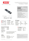 Picture of 24V-200W GREY slim JINBO