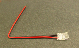 Picture of Φις  Ταινιών LED COB 8mm  με καλώδιο 10cm