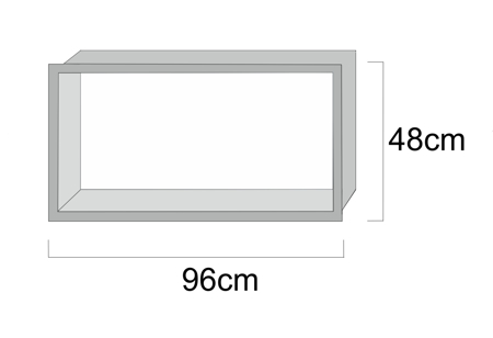 Picture of 96x48cm 2F