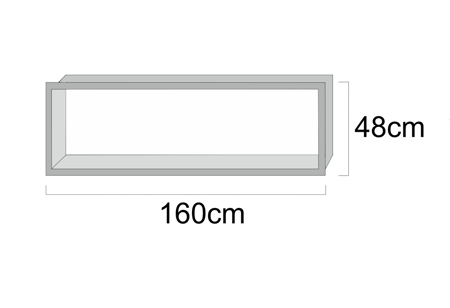 Picture of 160x48cm 2F