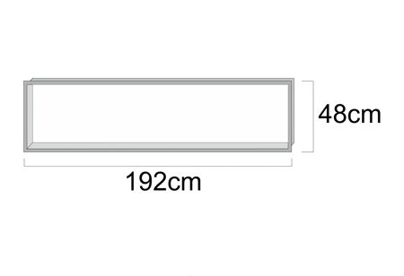 Picture of 192x48cm 2F