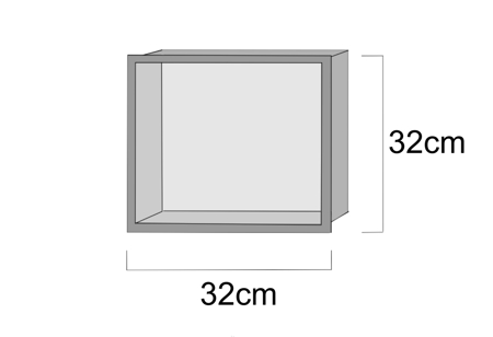Εικόνα από 32x32cm 1F με αποσπώμενη πλάτη