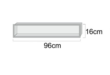 Picture of 96x16cm 1F