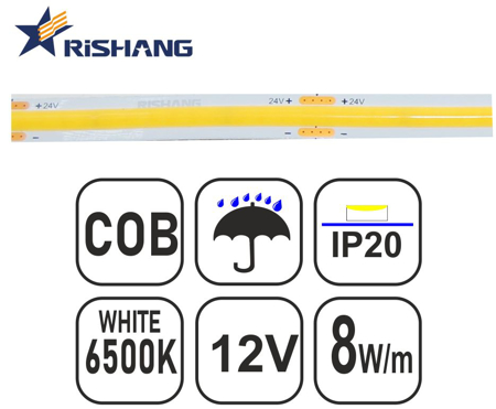 Picture of TAINIA COB-W65-8W-RS-12V-8mm-IP20
