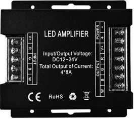 Picture of RGB-W Repeater 12V-24V/4x8A