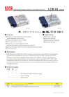 Εικόνα από LED Driver MEANWELL LCM-60