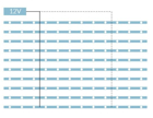 Picture of Μπάρα LED  Lbox_1F_12V_9W_AMC_W65