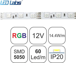 Picture of TAINIA RGB-14.4W-LB-12V-1y-IP20