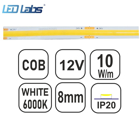 Εικόνα από TAINIA COB-W65-10W-LB-320led-12V-IP20 -8mm