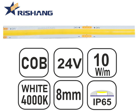 Picture of TAINIA COB-W40-8W-RS-12V-8mm-IP65